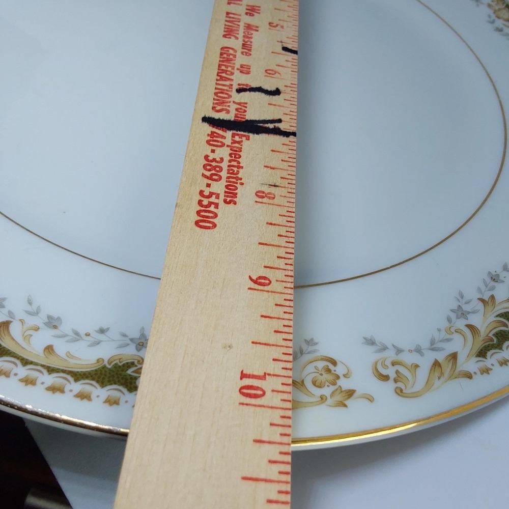 Vtg‎ Signature Collection 5  QUEEN ANNE 10 1/4" Dinner Plate Fine China Japan - Picture 4 of 7